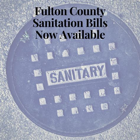 city of atlanta sanitation bill.